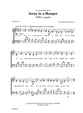 Away in a Manger SATB choral sheet music cover